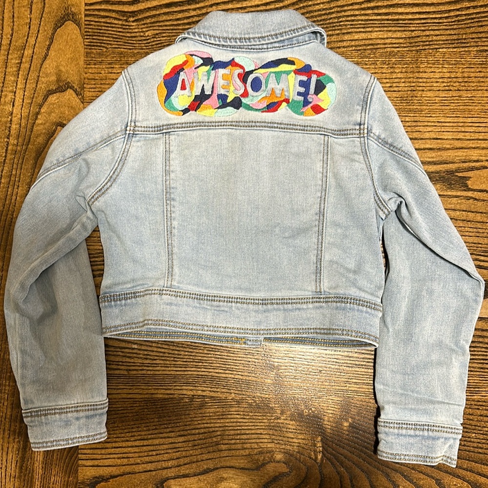 Adorable Toddler Girls Jean Jacket